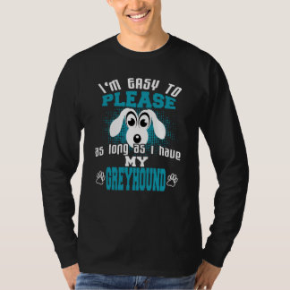 Funny Greyhound Dog-eigenaars T-shirt