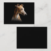 Funny Greyhound Face Greyhound Smile greyhound Informatiekaartje (Voorkant / Achterkant)