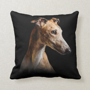 Funny Greyhound Face Greyhound Smile greyhound Kussen
