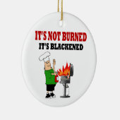 Funny Grill Chef Keramisch Ornament (Rechts)