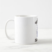 Funny Grim Reaper Cat Halloween Costume Koffiemok (Links)