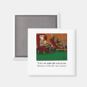 Funny Grim Reaper Dance Cartoon Magneet (Voorkant / Achterkant)