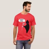 Funny Grim Reaper Halloween Custom T Shirt (Voorkant volledig)