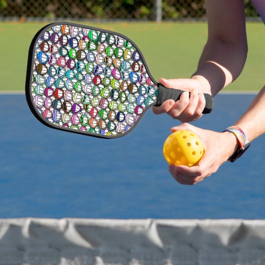 Funny Grin Humoureuke Joke Pickleball Paddle (Insitu)