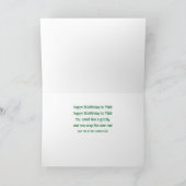 Funny Grizzly Beer buitenshuis Natuur Verjaardag Kaart (Binnen)