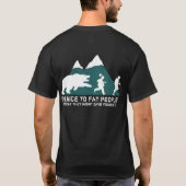 Funny Grizzly Beer T-shirt (Achterkant)