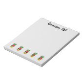 Funny Grocery List Notitieblok (Linkerzijde)