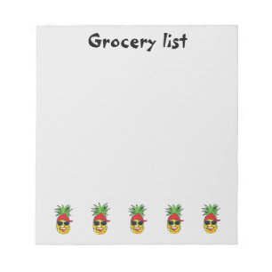 Funny Grocery List Notitieblok
