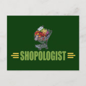 Funny Grocery Shopping Briefkaart (Voorkant)
