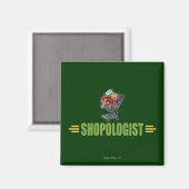 Funny Grocery Shopping Magneet (Voorkant / Achterkant)