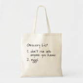 Funny Grocery Tas (Voorkant)