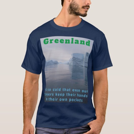 Funny Groenland Lawyer Joke T-shirt (Voorkant)