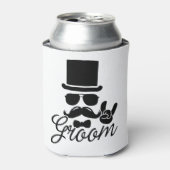Funny Groom Gift for Bachelor Party & Wedding Blikjeskoeler (Blikje Voorkant)