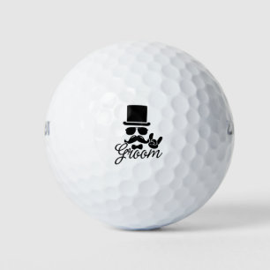 Funny Groom Gift for Bachelor Party & Wedding Golfballen
