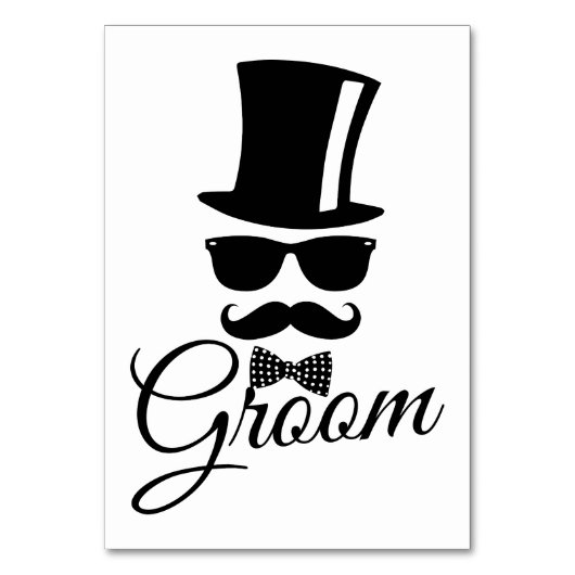 Funny groom kaart (Voorkant)