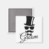 Funny groom magneet (Voorkant / Achterkant)
