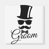 Funny groom magneet (Voorkant)