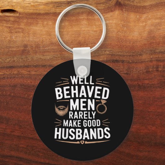 Funny Groom Mannen Echtgenoot bruiloft Sleutelhanger (Voorkant)