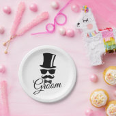 Funny groom papieren bordje (Feest)