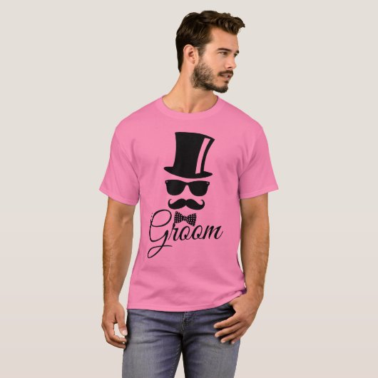 Funny groom T-Shirt (Voorkant volledig)