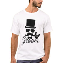 Funny Groom T-shirt voor vrijgezellenfeest & bruil