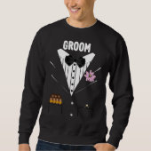 Funny Groom Tuxedo Trui (Voorkant)