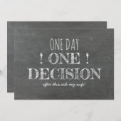 Funny Groomsman of Best Man Voorstel Kaart (Voorkant / Achterkant)