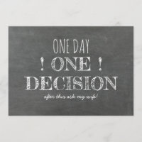 Funny Groomsman of Best Man Voorstel