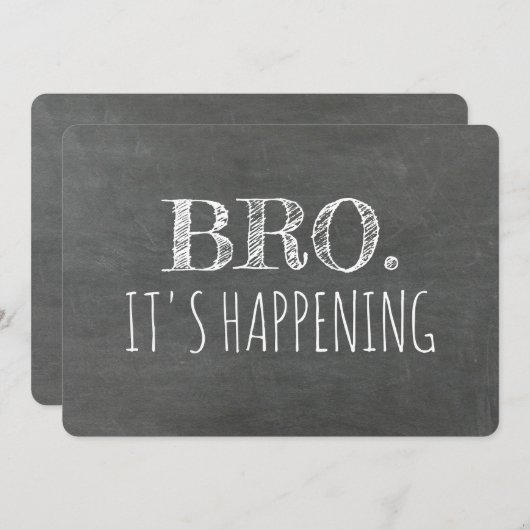 Funny Groomsman of Best Man Voorstel Kaart (Voorkant / Achterkant)