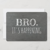 Funny Groomsman of Best Man Voorstel Kaart (Voorkant)