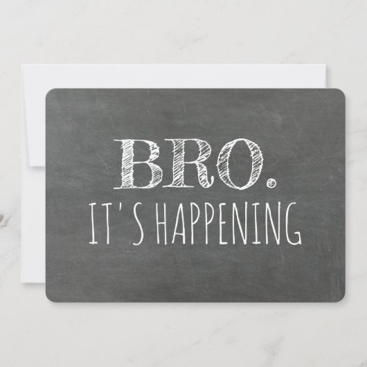 Funny Groomsman of Best Man Voorstel Kaart (Voorkant)