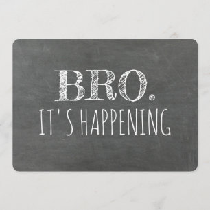 Funny Groomsman of Best Man Voorstel Kaart