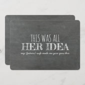 Funny Groomsman of Best Man Voorstel Kaart (Voorkant / Achterkant)