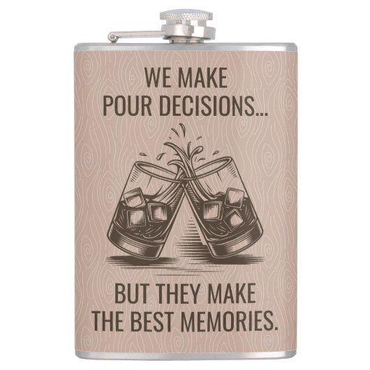 Funny Groomsmen Flask Heupfles (Voorkant)