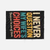 Funny Groovy Dad Joke Quote For Husband Fathers Da Fleece Deken (Voorkant (Horizontaal))