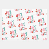 Funny Groovy kerst 1970 Inpakpapier Vel (Voorkant 2)