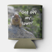 Funny Ground Squirrel Blikjeskoeler (Achterkant)