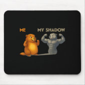 Funny Groundhog Day  Muismat (Voorkant)