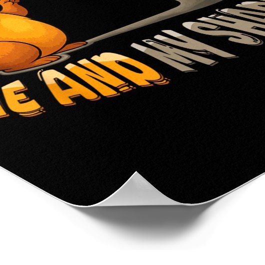 Funny Groundhog Day  Poster (Hoek)