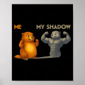 Funny Groundhog Day  Poster (Voorkant)