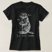 Funny Groundhog Day T-shirt (Design voorkant)