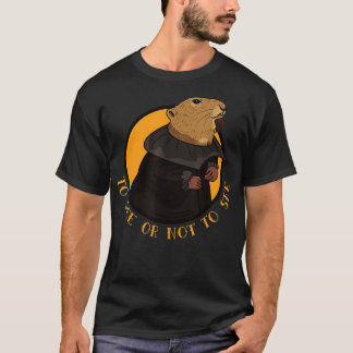Funny Groundhog Day William Shakespeare Mannen Vro T-shirt