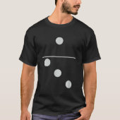 Funny Group Matching Halloween Costume Domino Domi T-shirt (Voorkant)