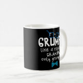 Funny Grumpa Grandpa Coffee Mok Fathers Day Gift (Voorkant rechts)