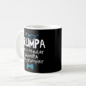 Funny Grumpa Grandpa Coffee Mok Fathers Day Gift (Voorkant links)