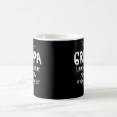 Funny Grumpa Grandpa Coffee Mok Fathers Day Gift (Center)