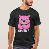 Funny Grumpy Bear - Grouch Or Grouch T-shirt (Voorkant)