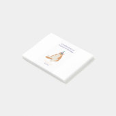 Funny Grumpy Birthday Cat, Happy Birthday Design Post-it® Notes (Schuin)