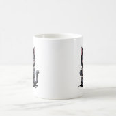 Funny Grumpy Black Cat Lover Not Today Sarcastic Koffiemok (Center)