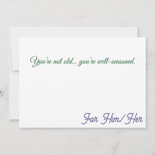 Funny Grumpy Cat Birthday Card – Cartoon Party Hum Kaart (Achterkant)